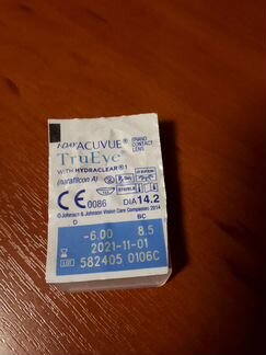 Контактная линза Acuvue TruEye -6.00