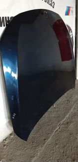 Bmw f01f02 капот темно синий