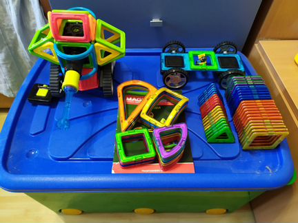 Магнитный конструктор magformers 4 набора