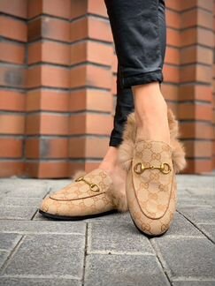 Мюли gucci Натурыльные Новые Все размеры