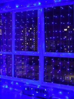 Гирлянда штора