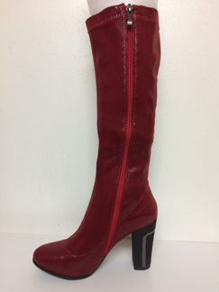 Новые сапоги чулки Elcherry красные