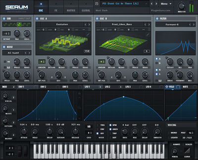 Xfer Serum на Mac OS