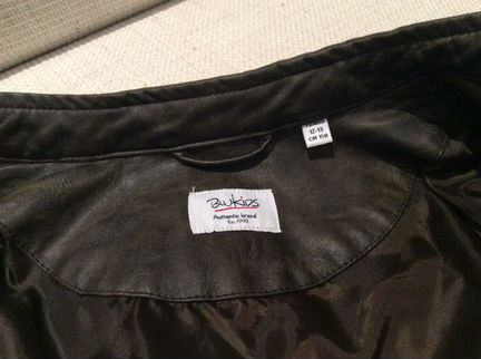 Куртка Blukids из искусственной кожи 158 см