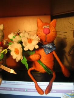 Подарки ручной работы - мониторные зверики