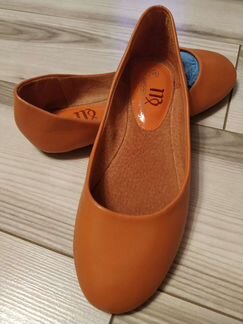 Балетки новые нат.кожа