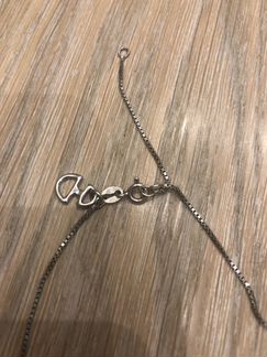 Подвеска с цепочкой серебряные