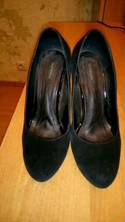 Туфли натуральная замша шпилька