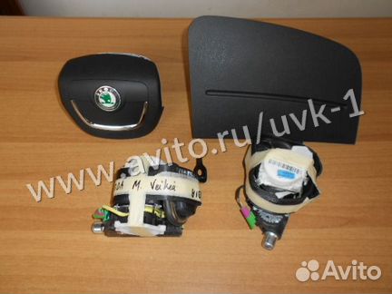 Комплект системы безопасности srs Skoda Fabia