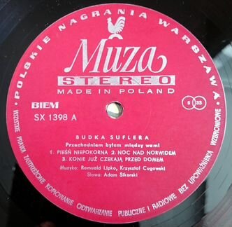 Будка суфлера Budka Suflera Przechodniem Byem. LP
