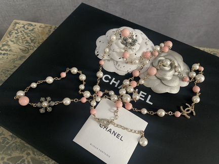 Бусы Chanel оригинал в идеале 18’C