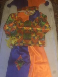 Костюм Петрушки 110-116.(28 размер)