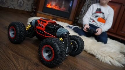 Машинка перевертыш hyper actives stunt