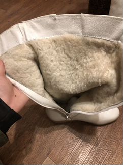 Зимние женские сапоги 38 натуральная кожа