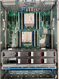 Сервер HP ML350 Gen9 8SFF 2x E5-2620v3 128 GB