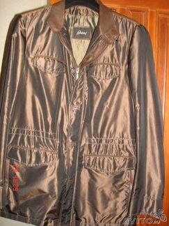 Куртка brioni шёлк