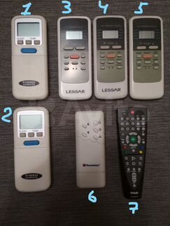 Пульты ду для кондиционеров и прочее