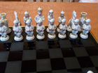 Эксклюзивные шахматы из фарфора