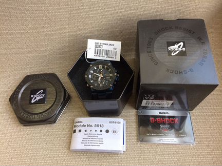 Casio GST-B100XB-2A новые, полный комплект