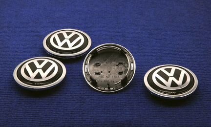 Комплект колпачков диск Audi логотип Volkswagen