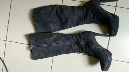 Сапоги на шпильке