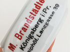 Фарфоровая пепельница M. Brandstdter Knigsberg объявление продам
