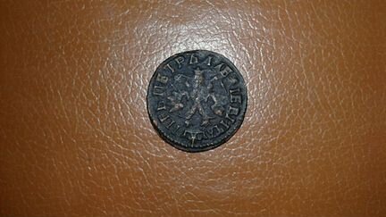 Россия Деньга 1705 год