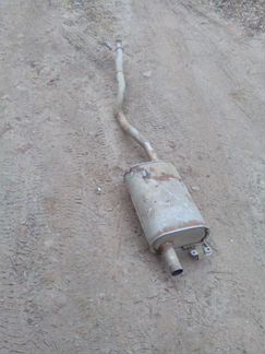 Глушитель Транспортер Т5 T5 2003-15 (2.0л,дизель)