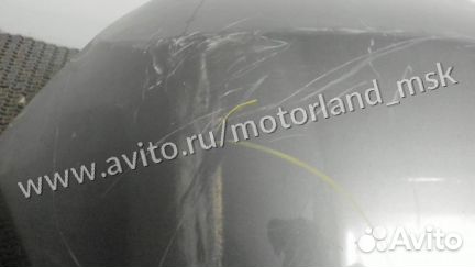 Бампер задний Toyota Highlander 2, 2008