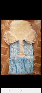 Конверт зимний на выписку