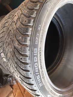 Шины 245/40-18 nokian hakkapeliitta 8 97T XL