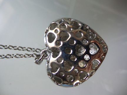 Цепочка Eurobijoux Italy c кулоном сердце стразы