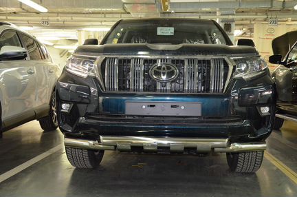 Защита бампера Toyota Land Cruiser Prado150 2017 G