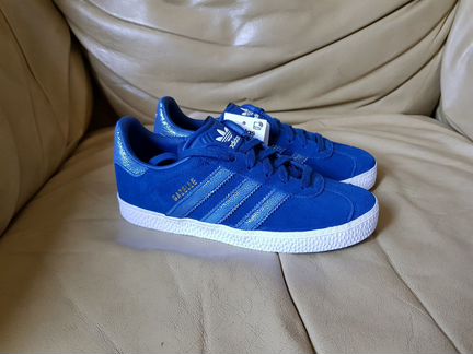 Кроссовки Adidas Gazelle новые замшевые 33 р