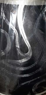 Абажуры нов.2 шт.черн.с серебром