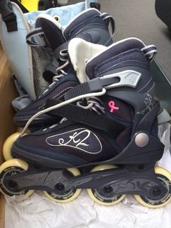 Ролики K2 Athena 36 размер + защита