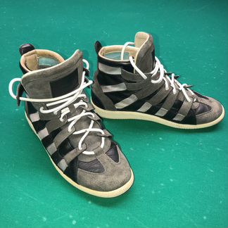 Maison Martin Margiela Mesh Stripe High Top