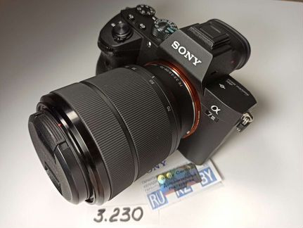 Sony Alpha 7M3 kit 28-70mm пробег 3.230 кадров Рст