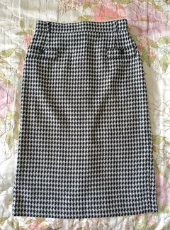 Топ Topshop, шерстяная юбка в стиле Chanel