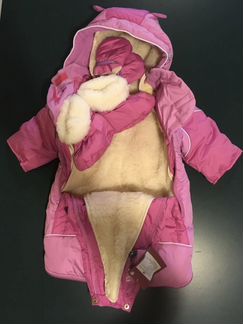 Пуховик зимний, шерсть