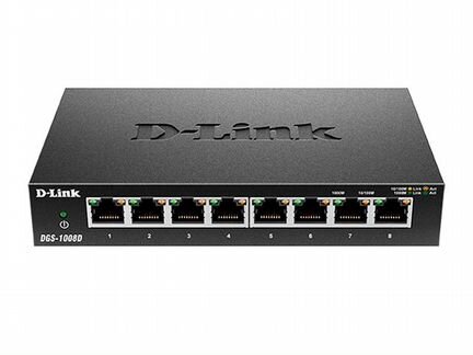 Коммутатор D link DGS 1008D