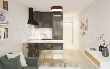 2-к квартира, 64.5 м², 3/16 эт.