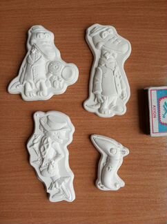 Фигурки из гипса для раскрашивания Крокодил Гена