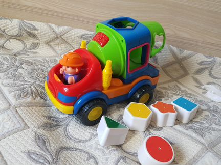 Машина Сортер бетономешалка со звуком