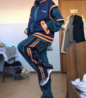 Спортивный винтажный костюм adidas 90