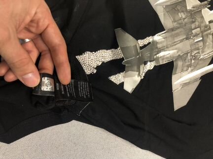 Футболка Philipp Plein оригинал самолёт стразы