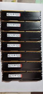 Планки памяти Kingston HyperX fury DDR3 8Gb