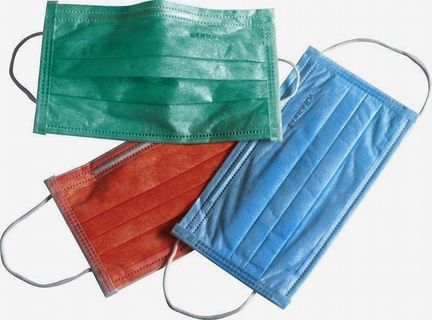 Медицинские 3-х слойные маски. В наличии. Оптом