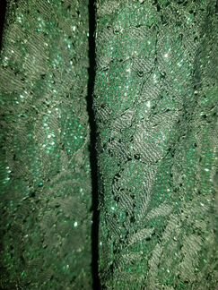 Юбка блестящая