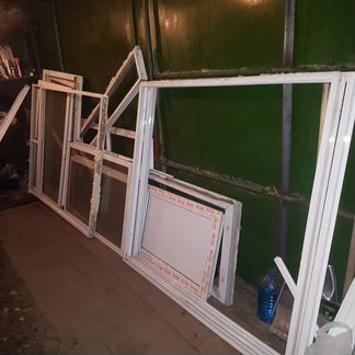 Стеклопакеты балконная дверь и окно